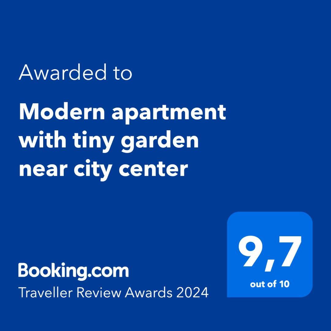 Modern Apartment With Tiny Garden Near City Center Wenen Buitenkant foto
